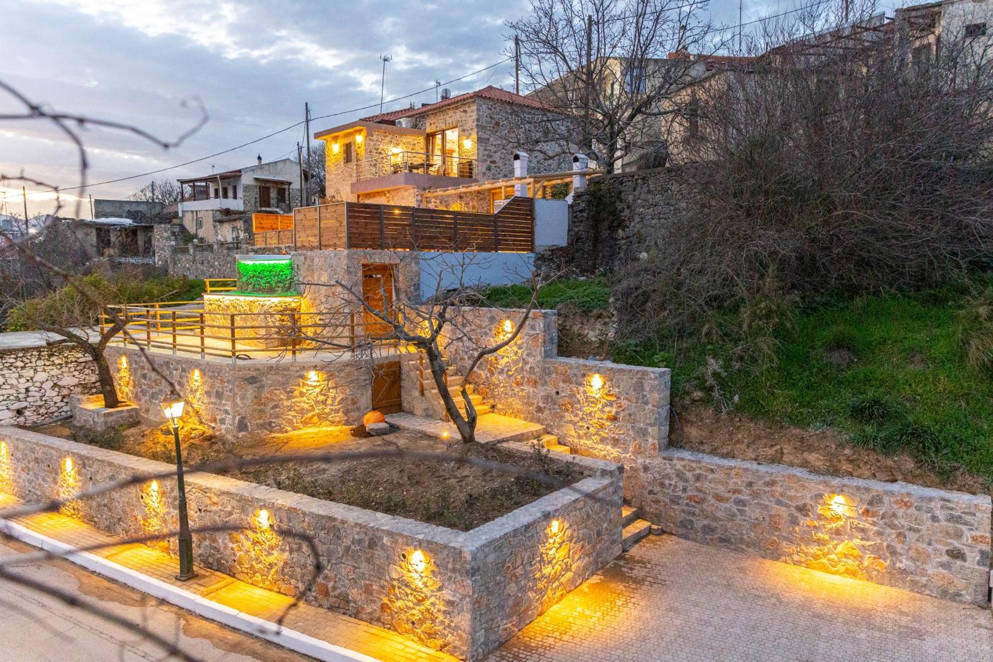 Lasithi Luxury Villa Mesa Lasithi Ngoại thất bức ảnh