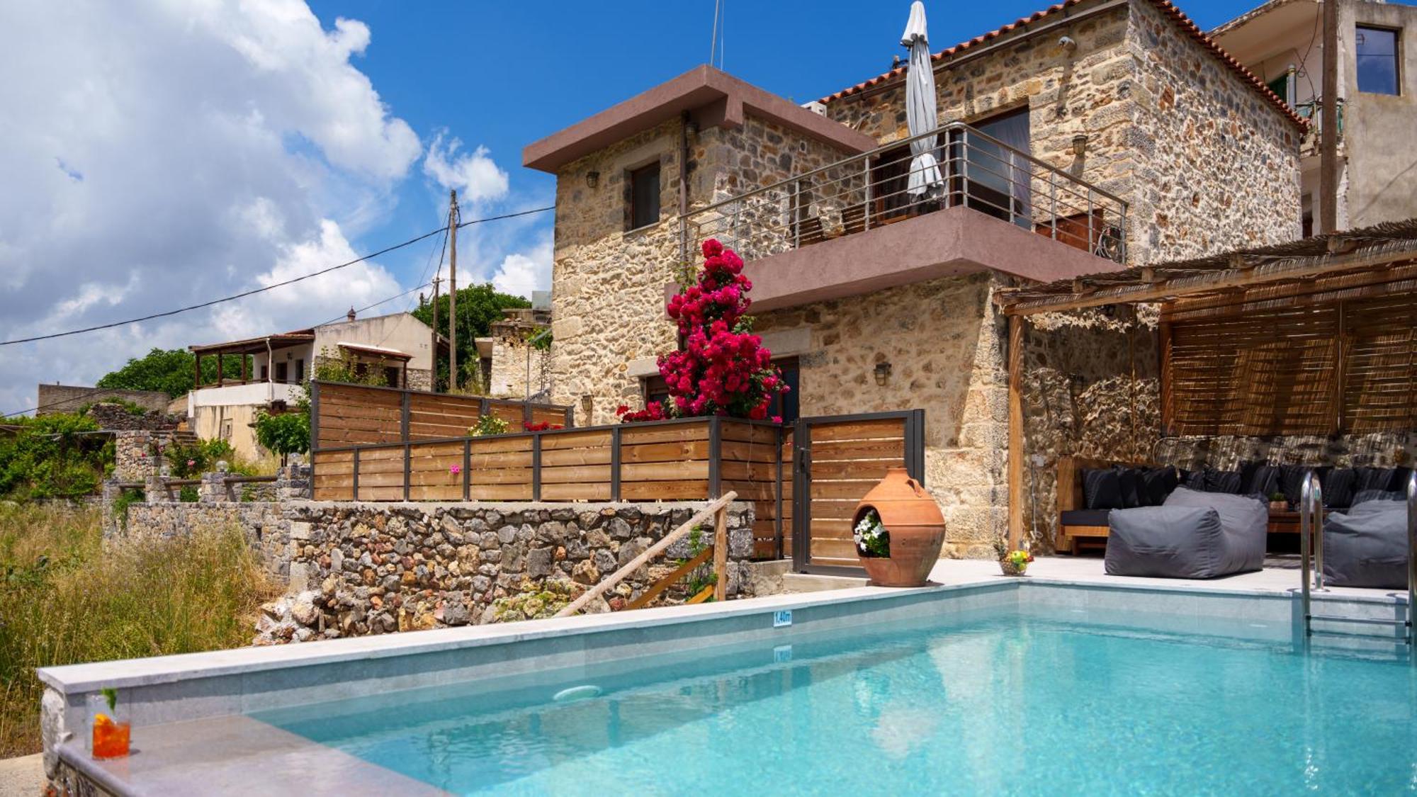 Lasithi Luxury Villa Mesa Lasithi Ngoại thất bức ảnh