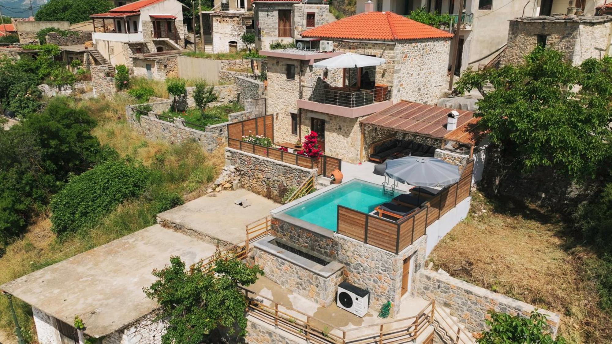 Lasithi Luxury Villa Mesa Lasithi Ngoại thất bức ảnh
