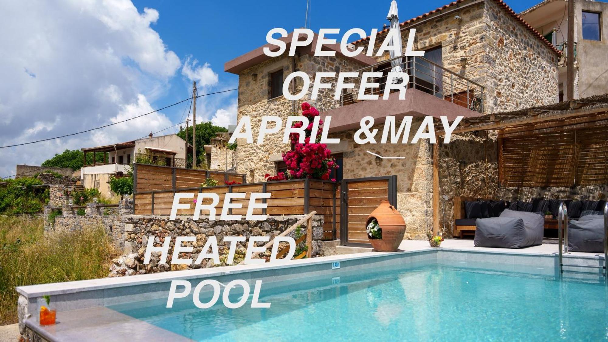 Lasithi Luxury Villa Mesa Lasithi Ngoại thất bức ảnh